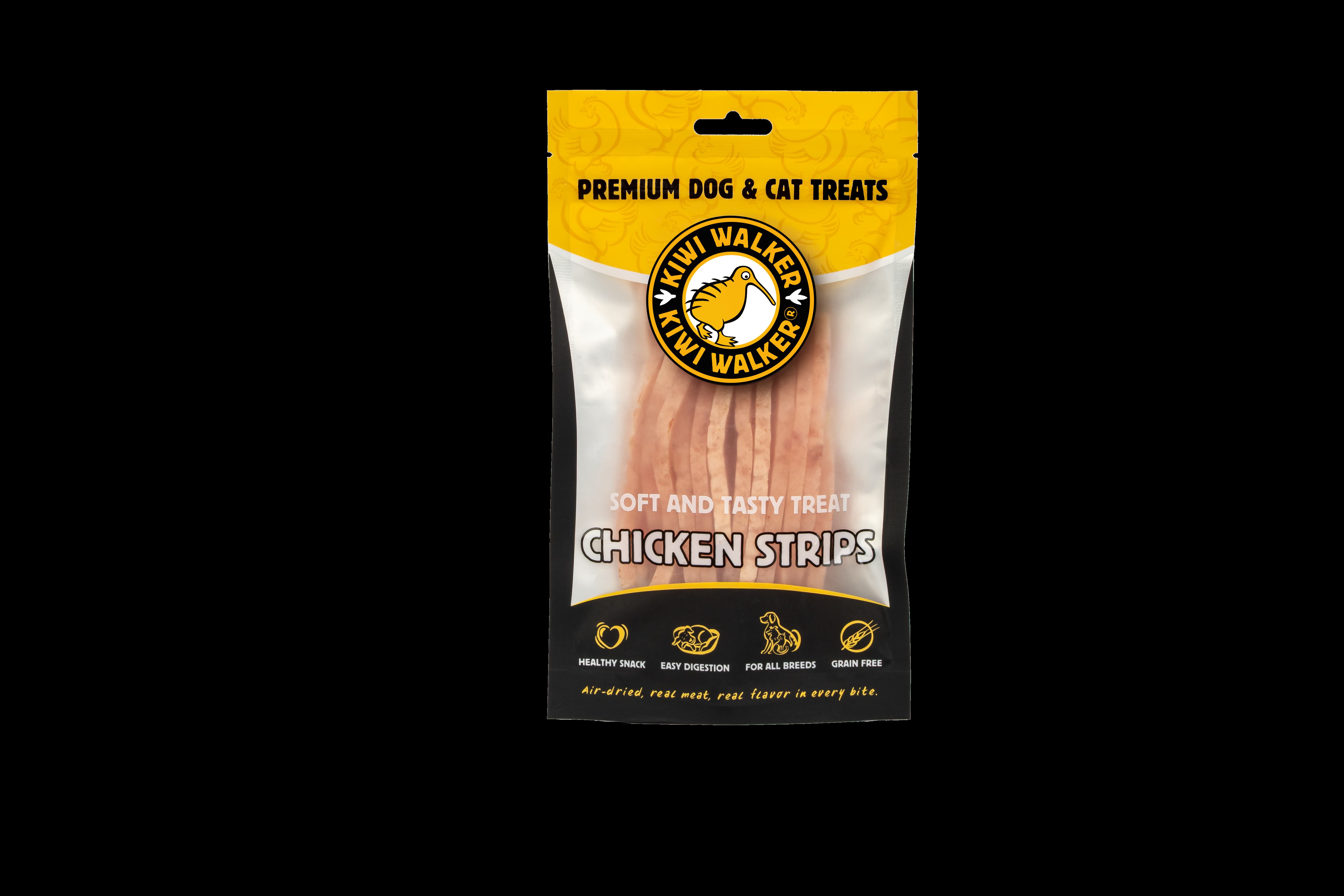 Poslastica za pse i mace Kiwi Strips Soft piletina 100g